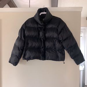 ALO Yoga Gold Rush Puffer Jacket - Black - L - NWOT